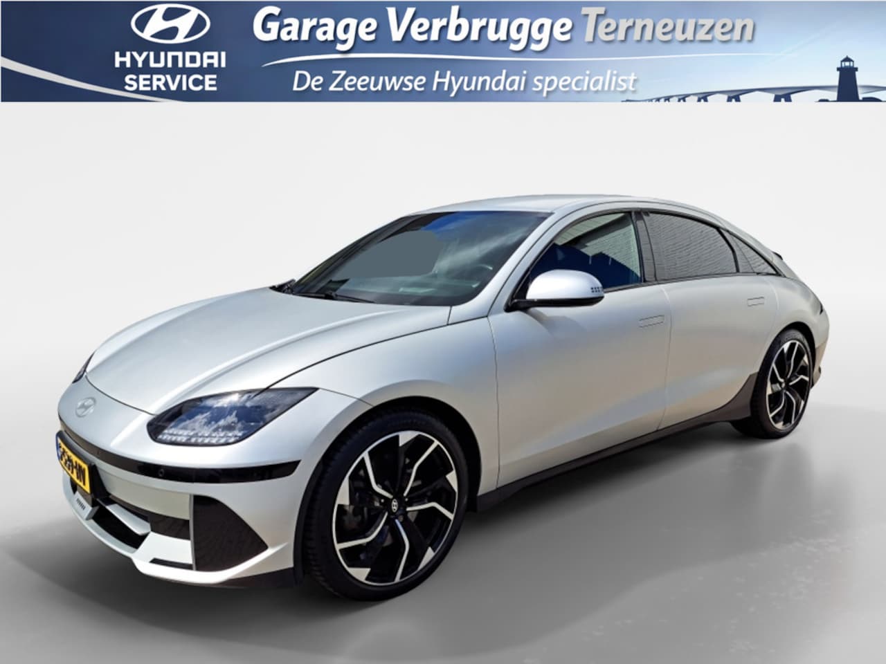 Hyundai IONIQ 6 - Connect 77.4 kWh | 20 inch | Navi | ACC | Clima | Camera - AutoWereld.nl
