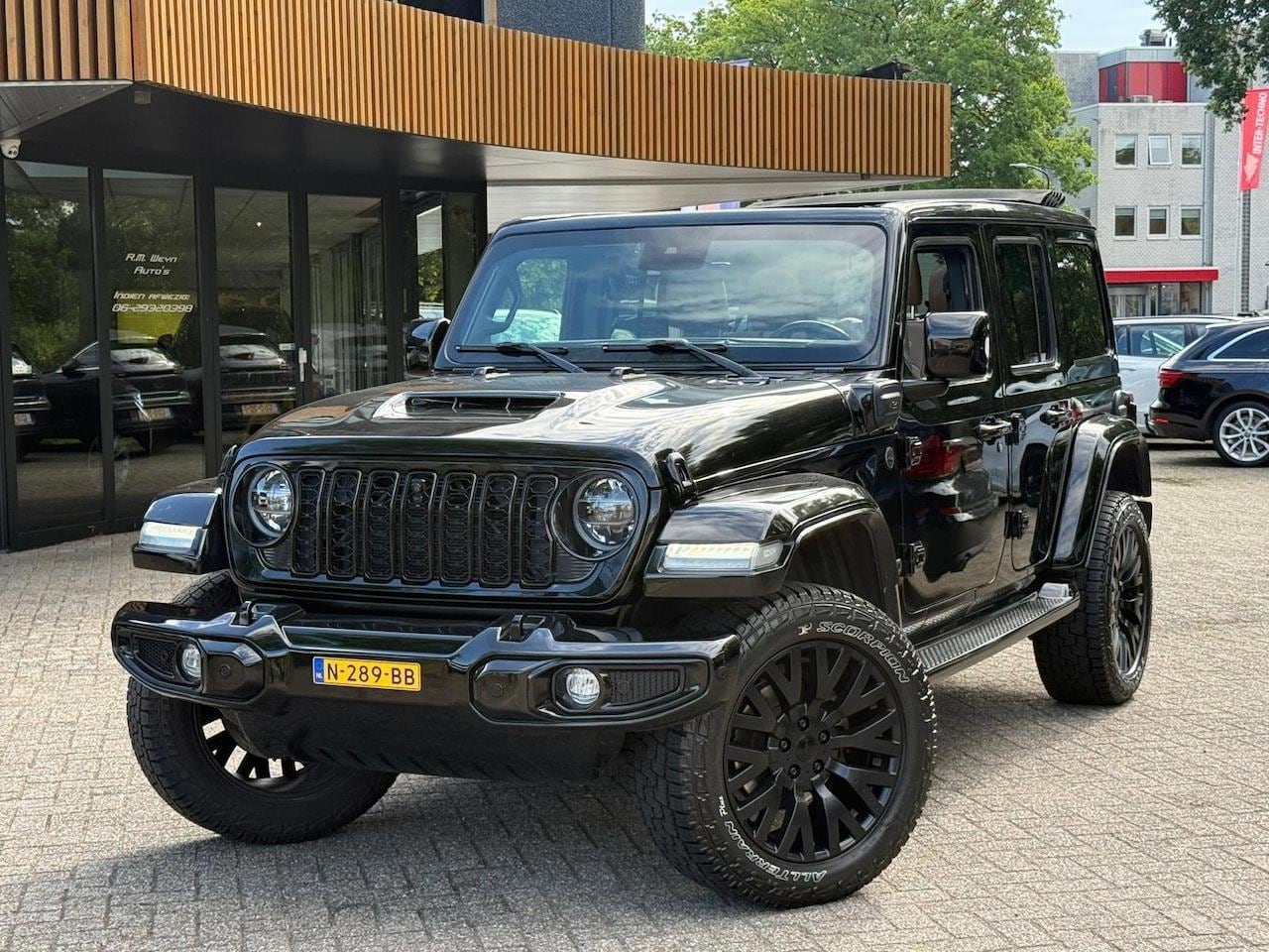 Jeep Wrangler Unlimited - 4xe 380 Rubicon BRUTE|Garantie|Khan |ACC|stoel+stuurwielverwarming |Carplay|Trekhaak|Alpin - AutoWereld.nl