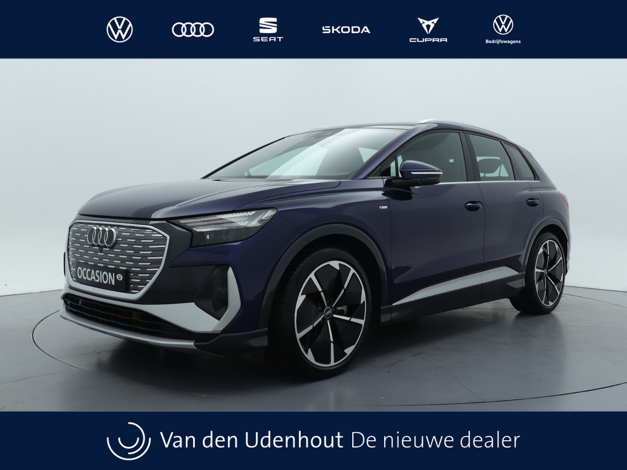 Audi Q4 e-tron - 50 quattro S edition 77 kWh | 21" LMV | Camera | PDC v+a | - AutoWereld.nl