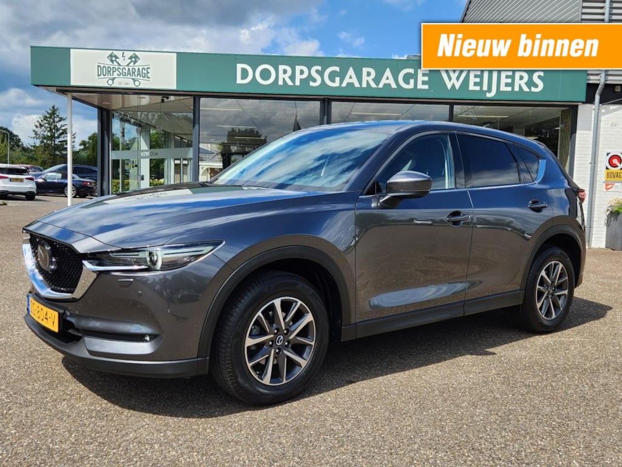 Mazda CX-5 - 2.0 SAG 165 Business Luxery Trekhaak, Leer, 360 camera, Adaptieve Cruise - AutoWereld.nl