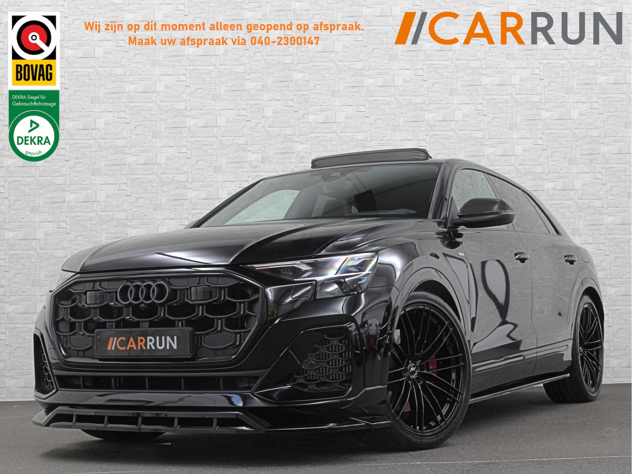 Audi Q8 - 60e 490pk #RS-Stoelen | 4WS | OLED | Laser-LED | Carbon | Massage | Ventilatie | Valcona L - AutoWereld.nl