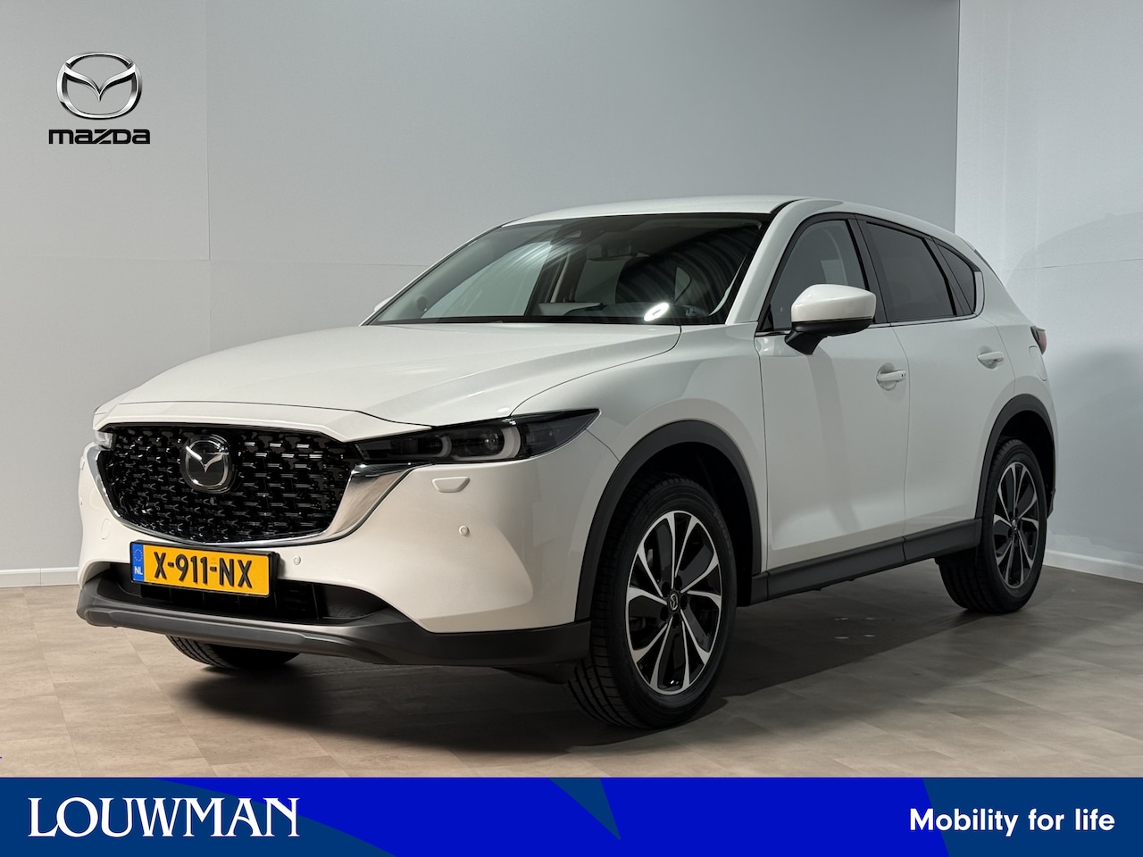 Mazda CX-5 - 2.0 e-SkyActiv-G M Hybrid 165 Exclusive-Line + Black Comfort pakket Navigatie | PDC v+a en - AutoWereld.nl