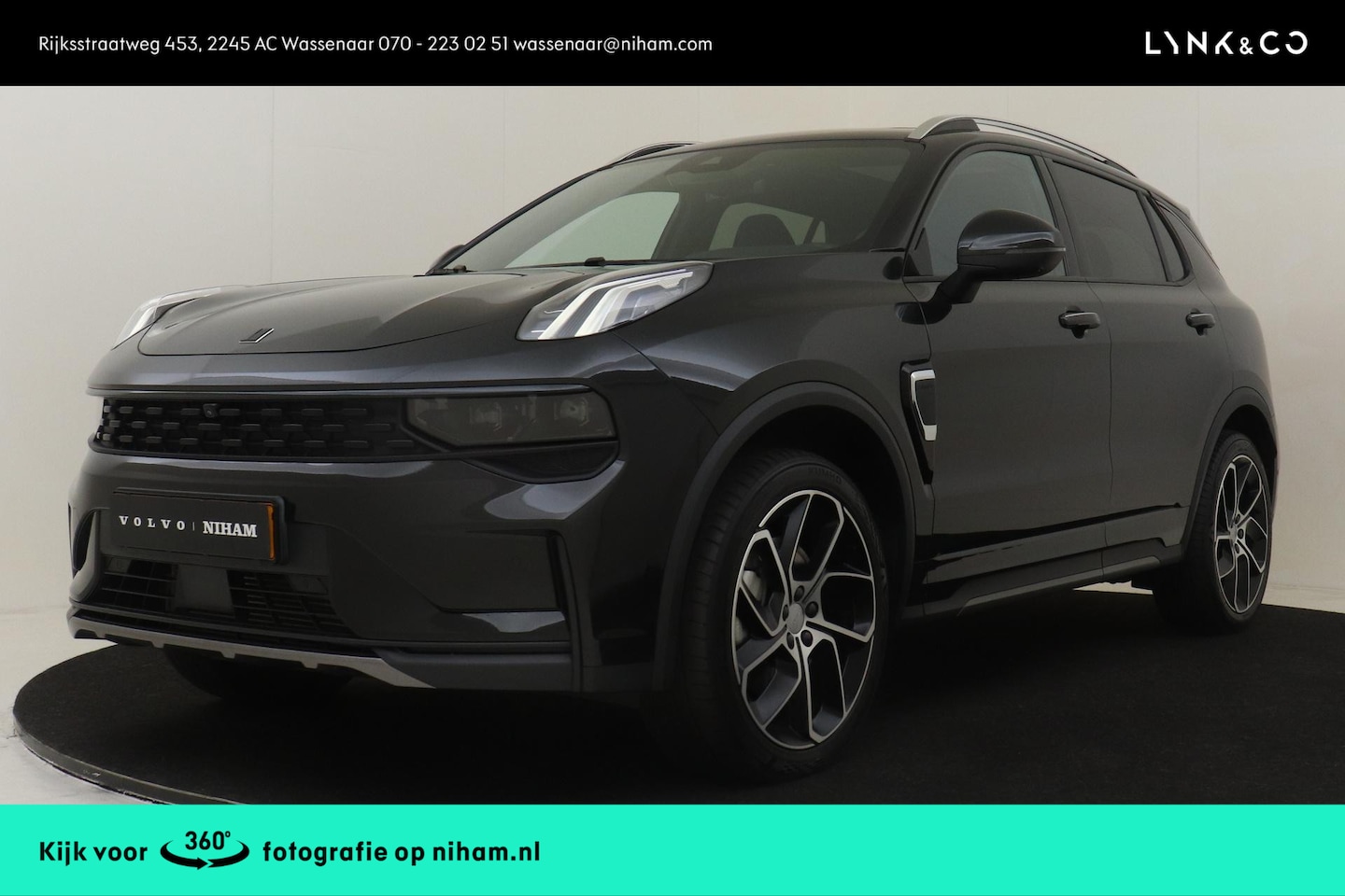 Lynk & Co 01 - 1.5 PHEV -PANO.DAK|ELEK.STOEL|HARMAN.INFINITY|360°CAM|CARPLAY|20"|ZWARTE-HEMEL|BLACK.PACK - AutoWereld.nl