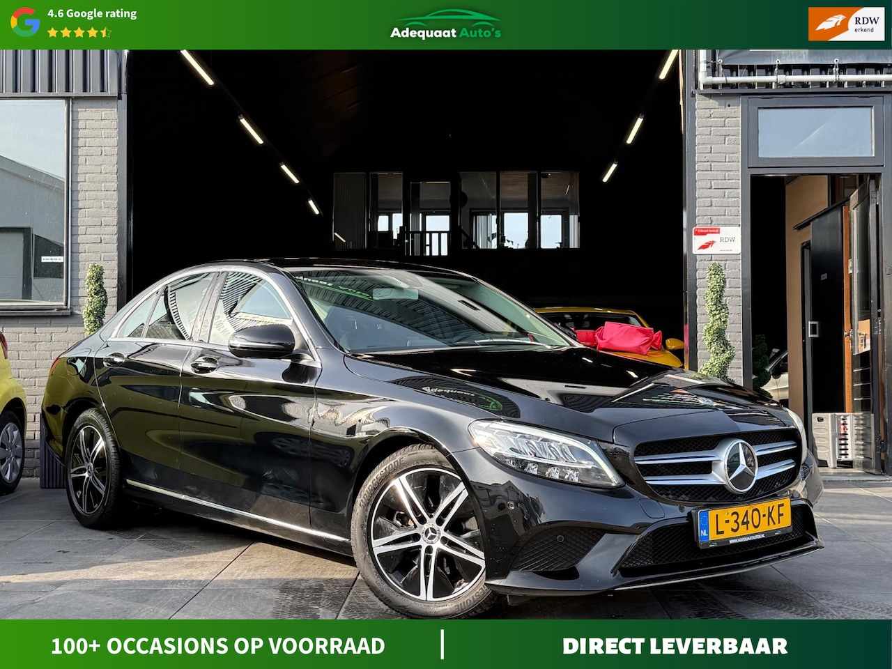Mercedes-Benz C-klasse - 200 Trekhaak|Facelift|Camera|LED|AUT - AutoWereld.nl