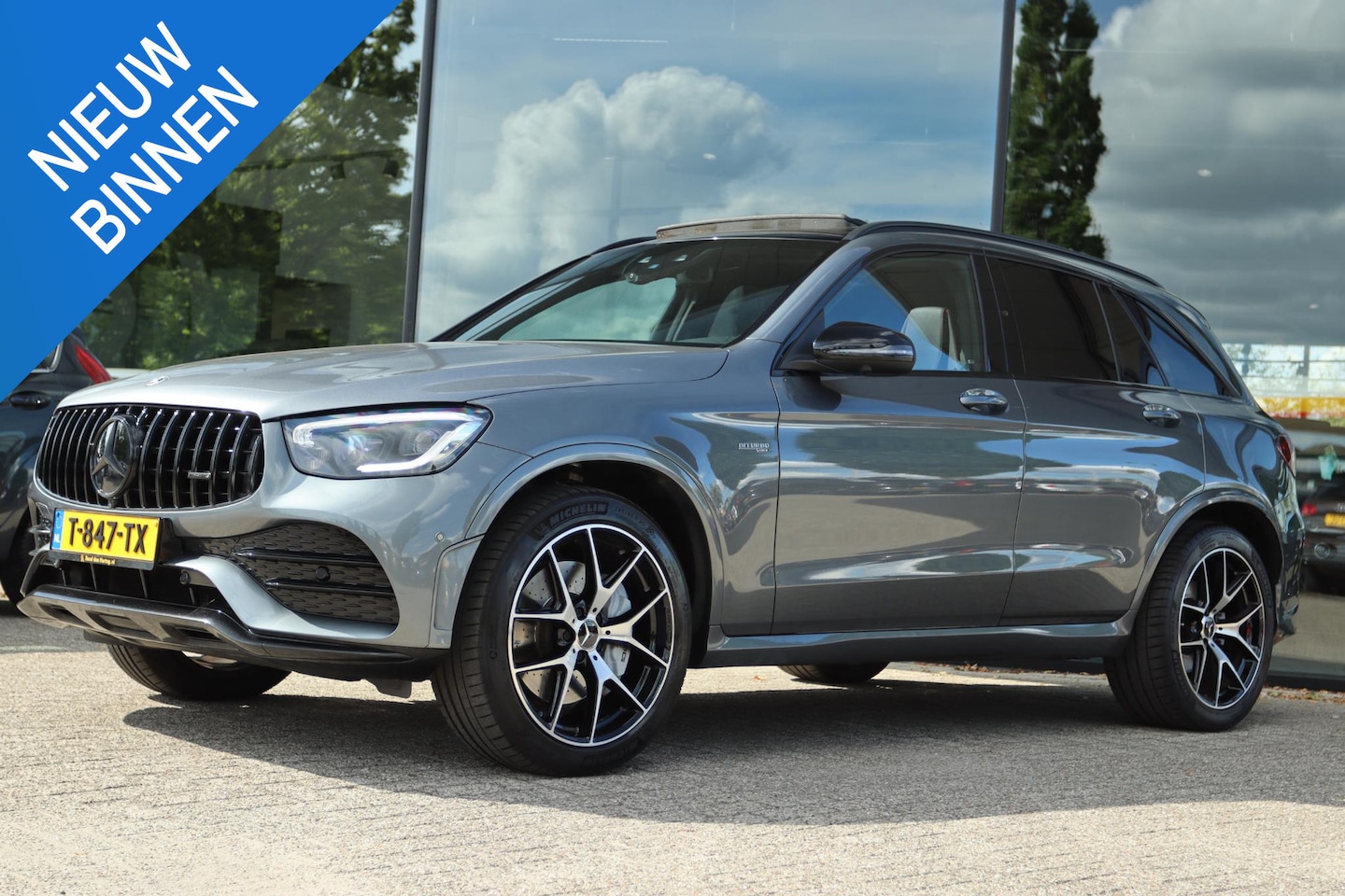 Mercedes-Benz GLC-klasse - AMG 43 4MATIC PREMIUM PLUS 391PK | KUIPSTOELEN | PANO | BURMESTER | CARBON | 360 CAMERA | - AutoWereld.nl