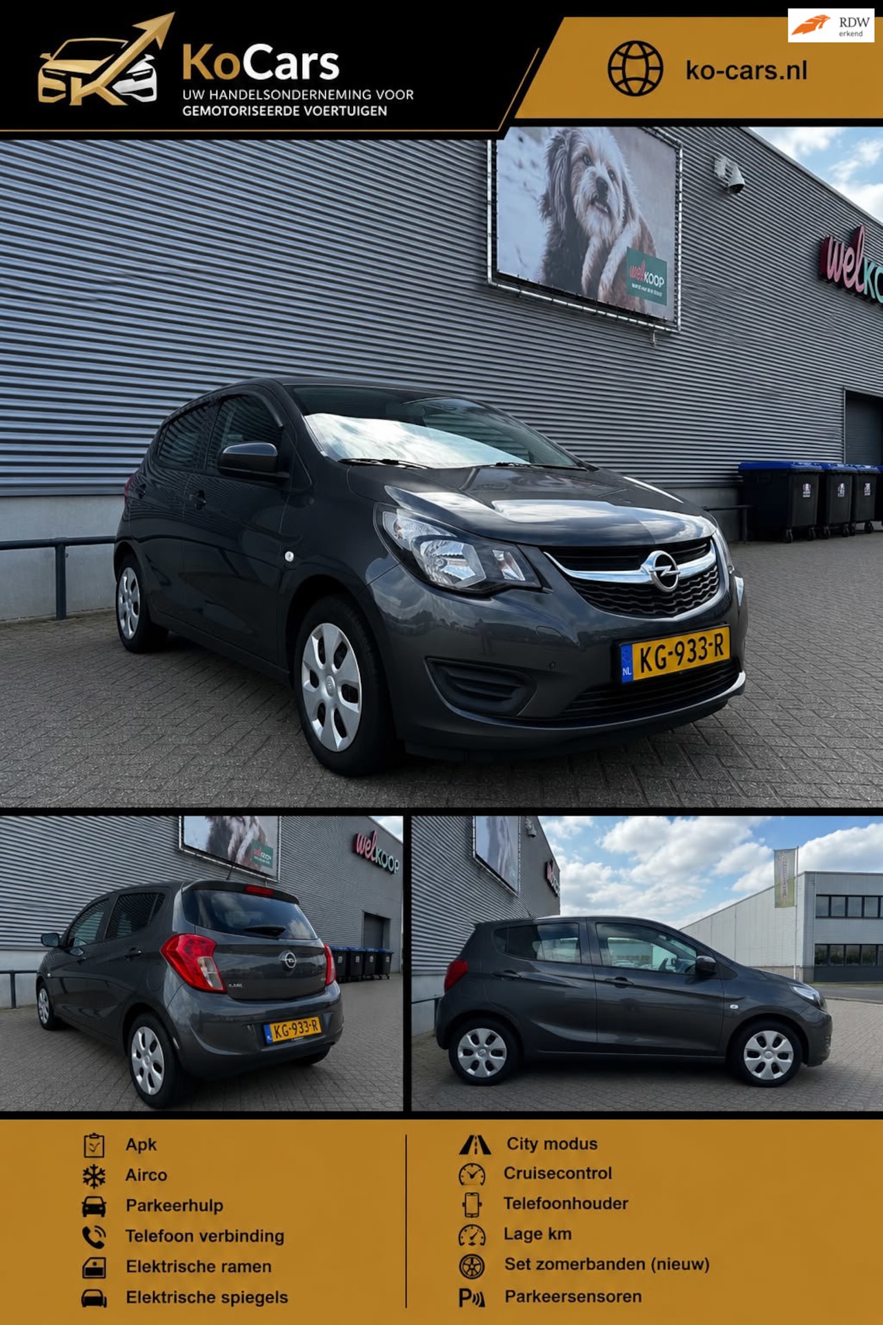 Opel Karl - / Apk / Parkeerhulp / Parkeersensoren / Airco - AutoWereld.nl