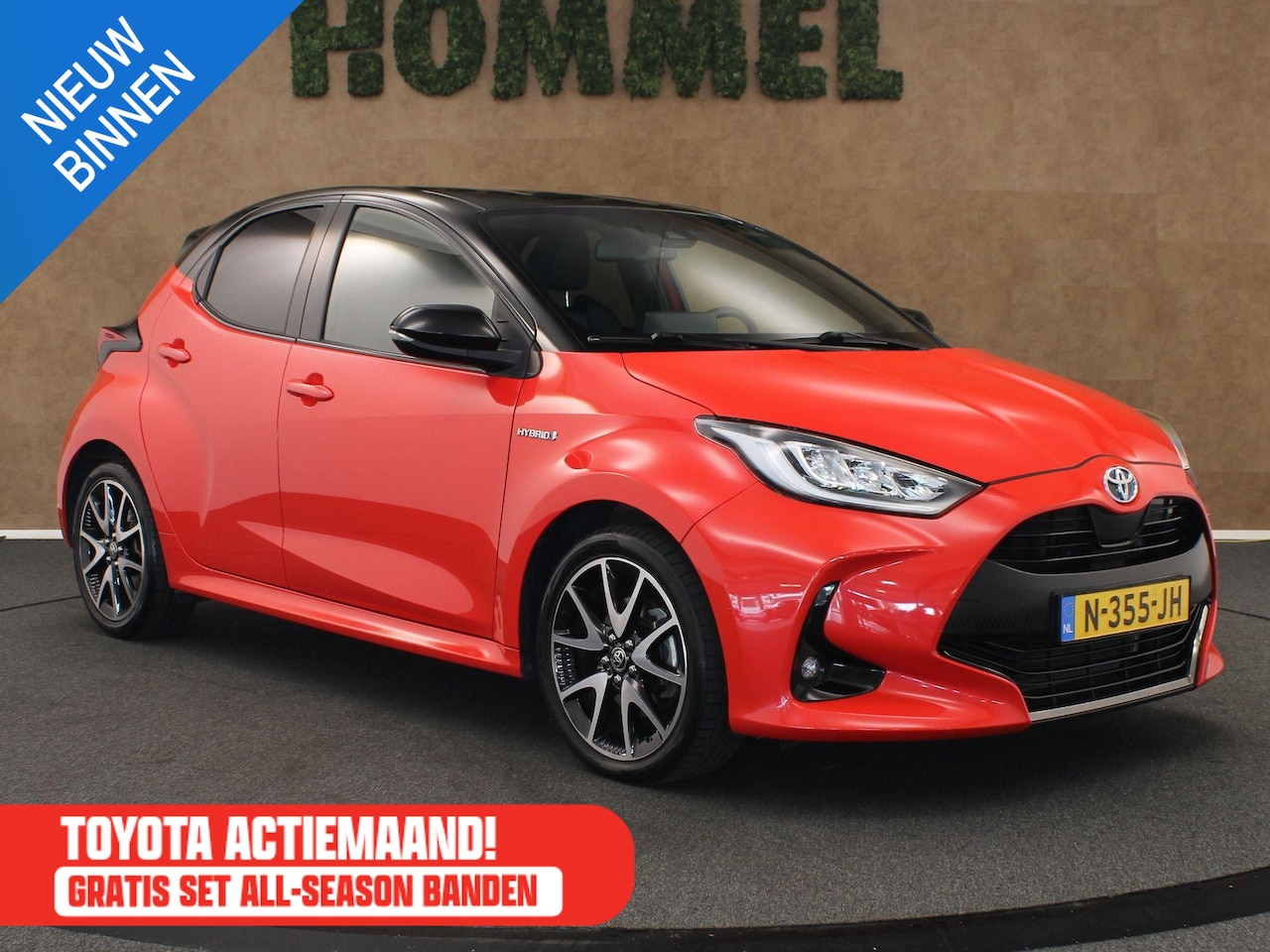Toyota Yaris - 1.5 Hybrid Executive - ACHTERUITRIJCAMERA - HEAD-UP DISPLAY - AIRCO (AUTOMATISCH) - KEYLES - AutoWereld.nl