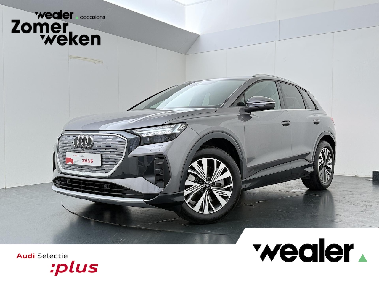 Audi Q4 e-tron - Advanced edition 45 quattro 210 kW / 286 PK | Matrix Verlichting | Sportstuur | Adaptieve - AutoWereld.nl