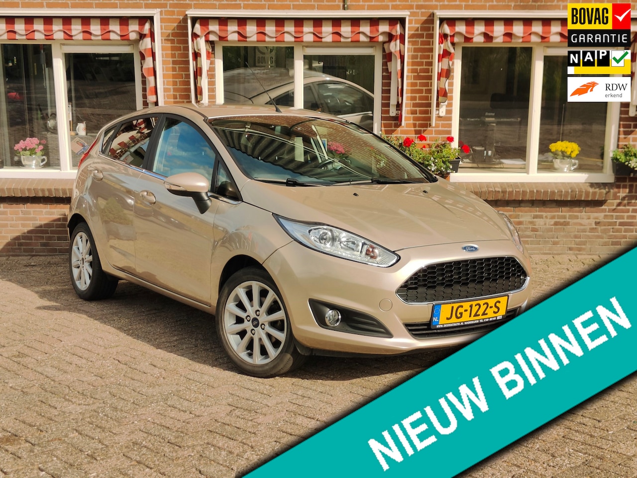 Ford Fiesta - 1.0 EcoBoost Titanium Clima Navi Cruise Tr.haak LMV - RIJKLAAR - - AutoWereld.nl