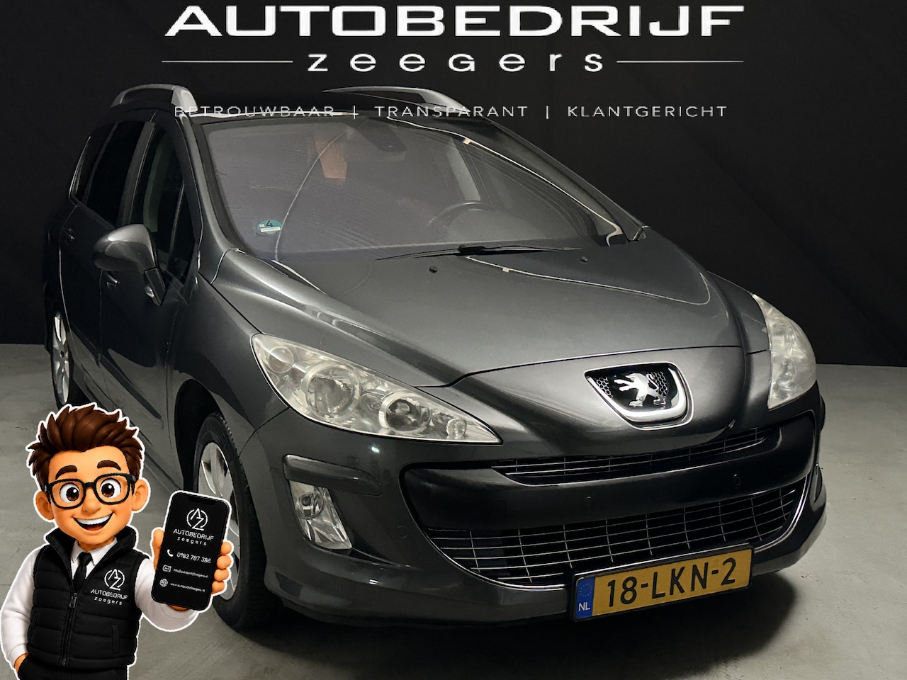 Peugeot 308 SW - 1.6 VTi Blue Lease Executive *Navi*AC*Pano* - AutoWereld.nl