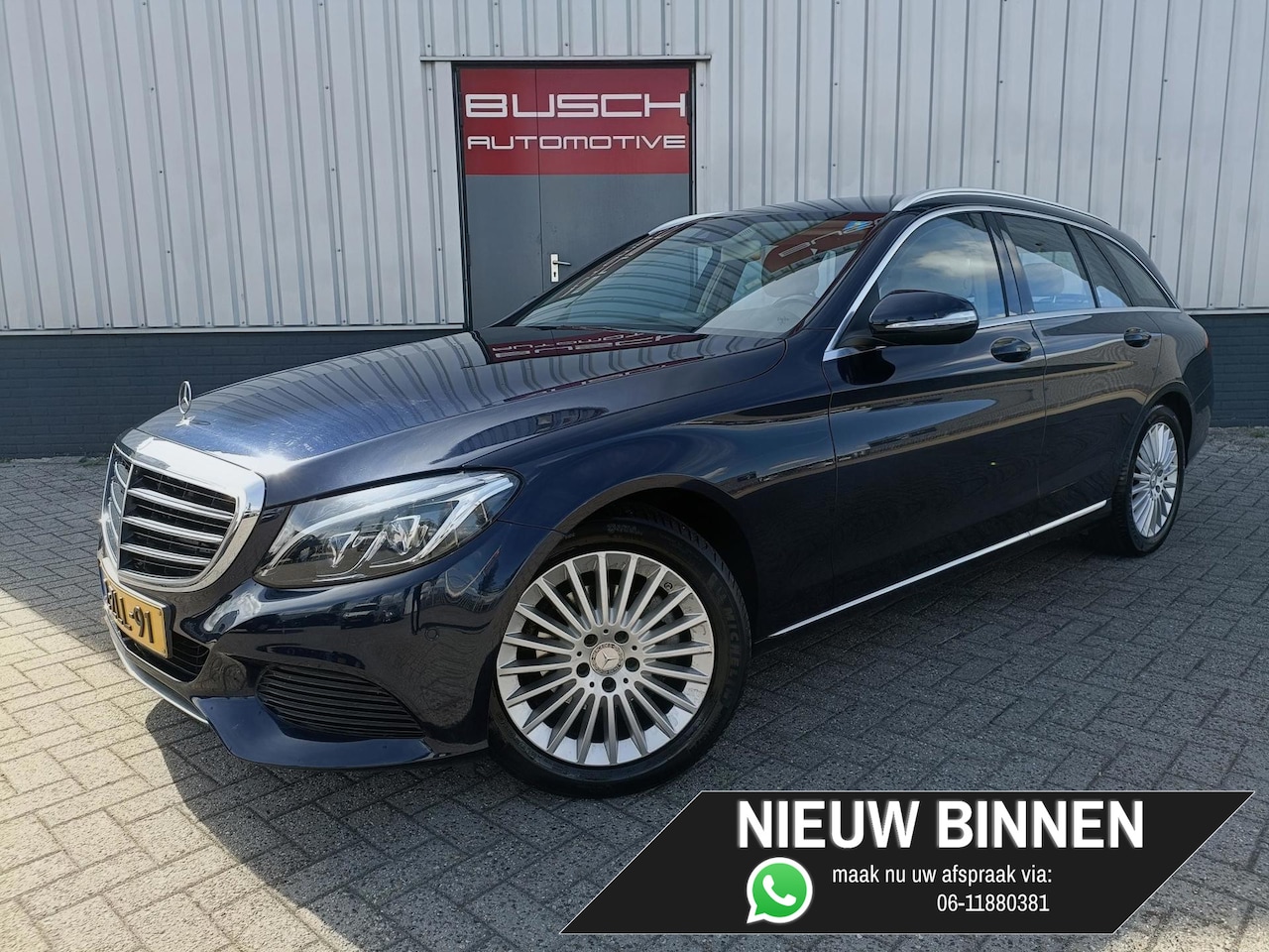Mercedes-Benz C-klasse Estate - 180 Ambition | AUT | 1e EIG | - AutoWereld.nl