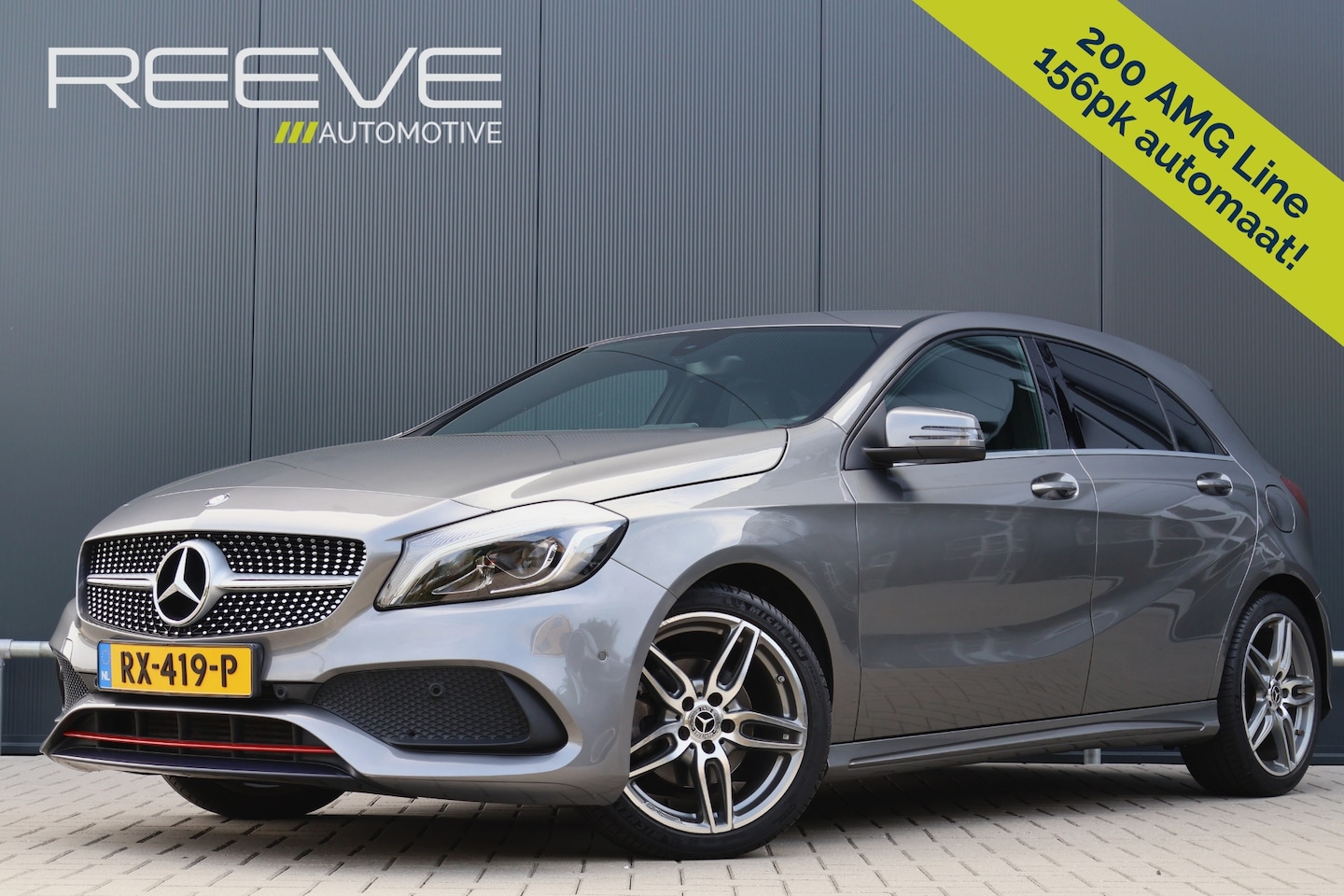 Mercedes-Benz A-klasse - 200 AMG Prestige Automaat | 156pk | Stoelverwarming | Sfeer | Keyless | LED - AutoWereld.nl