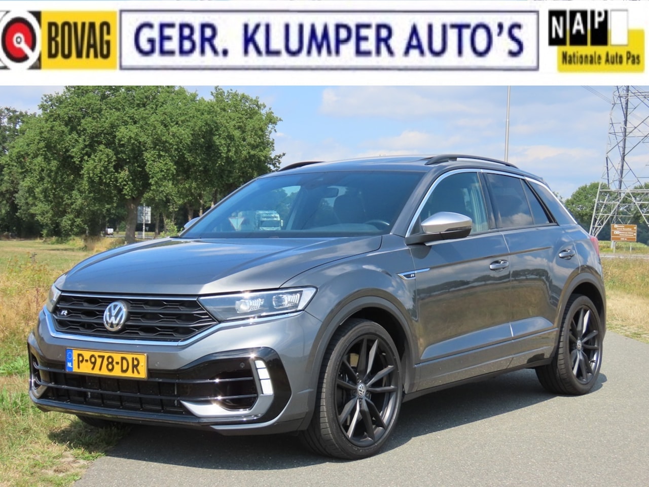 Volkswagen T-Roc - 2.0 TSI 4Motion R Pano, Virtual Cockpit, Full LED, Akrapovic, Isofix - AutoWereld.nl