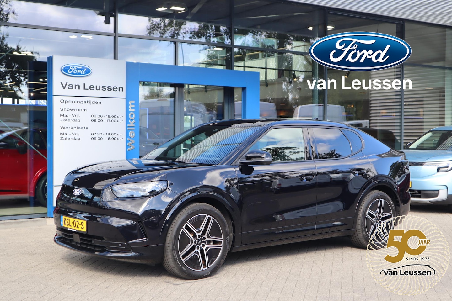 Ford Capri - EXTENDED RANGE 77KWH PREMIUM! B&O AGR-STOELEN LEDER DRIVER-ASS-PACK 4-JR/100.000KM-GARANTI - AutoWereld.nl