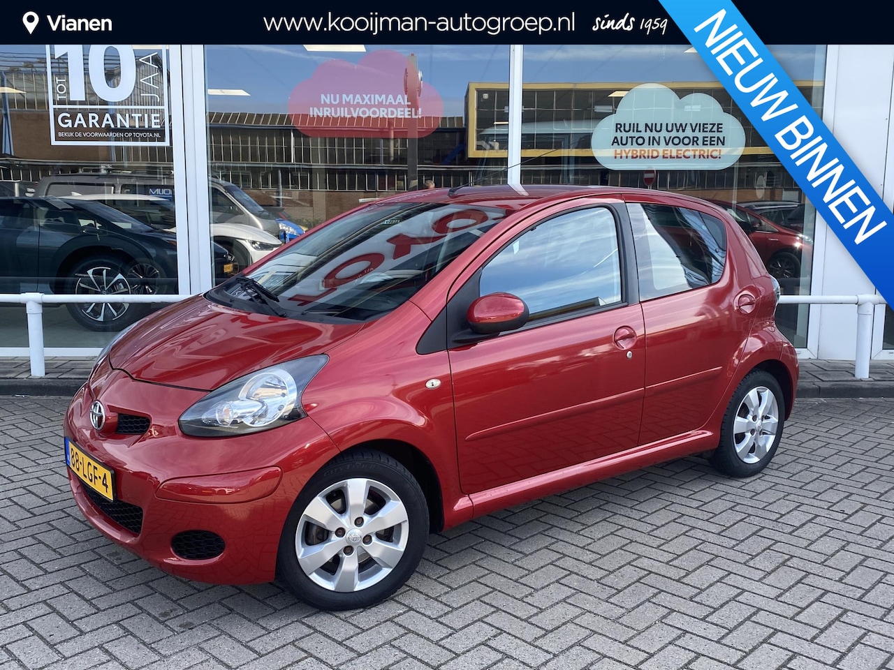 Toyota Aygo - 1.0-12V Aspiration Red 1.0-12V Aspiration Red - AutoWereld.nl