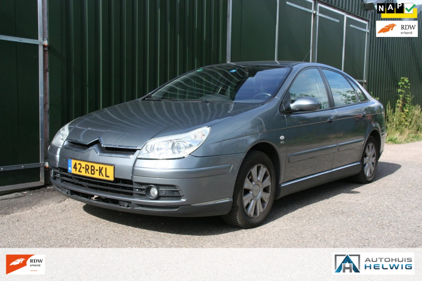 Citroën C5 - 3.0 V6 Exclusive 3.0 V6 Exclusive, AUTOMAAT, LEER, CLIMA, NAVIGATIE, APK - AutoWereld.nl
