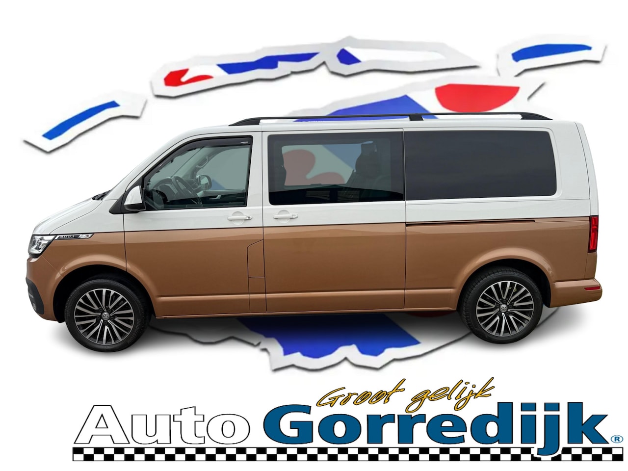 Volkswagen Transporter - 2.0 TDI L2H1 31 DC 4Motion Bulli T6. 204PkDubbele Cabine DSG 31 L2H1 DIG. COCKPIT ADAPT. C - AutoWereld.nl