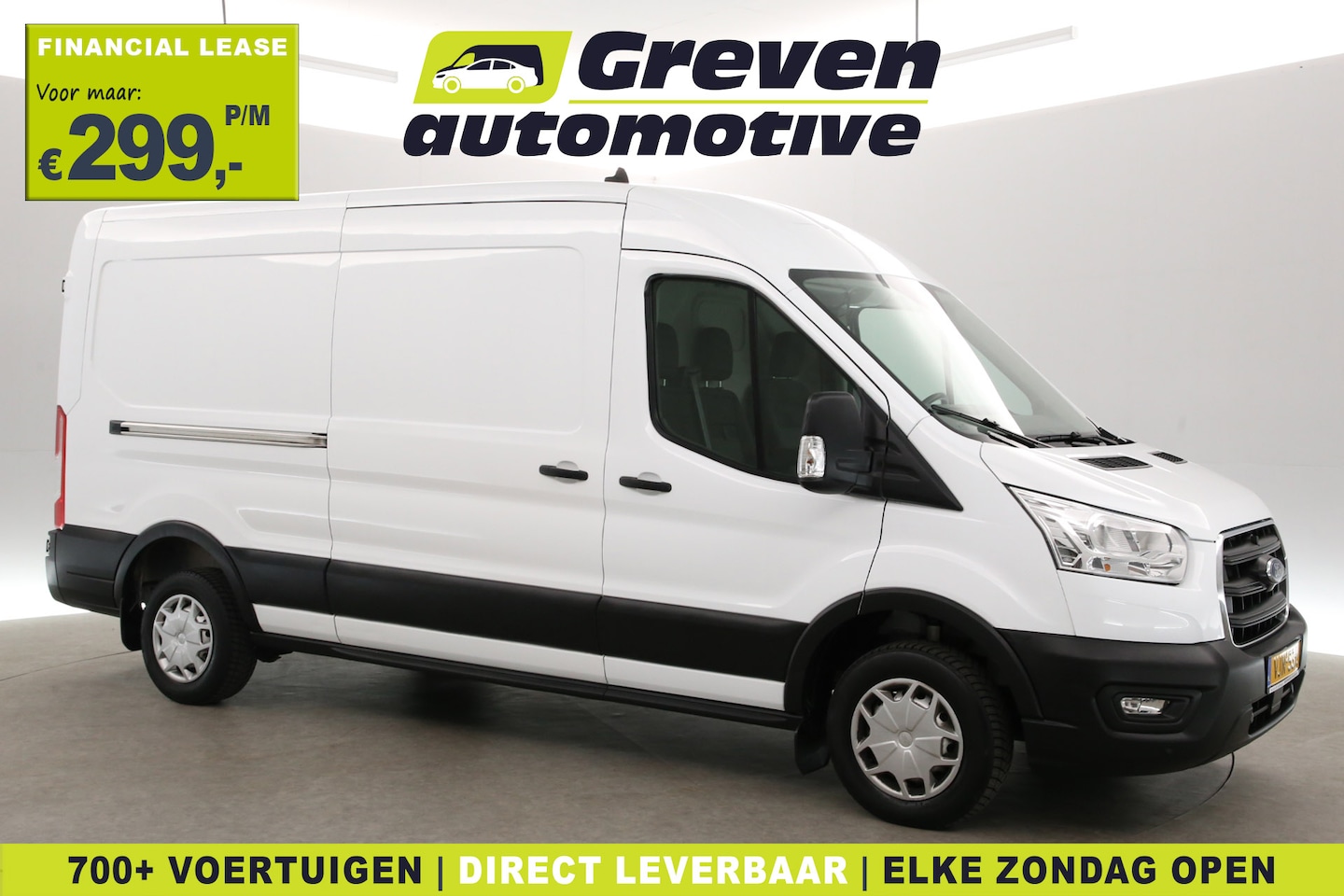 Ford Transit - 2.0 TDCI L3H2 | Airco | Cruise | 3 Zits | 2xSchuifdeur | Parkeersens. - AutoWereld.nl