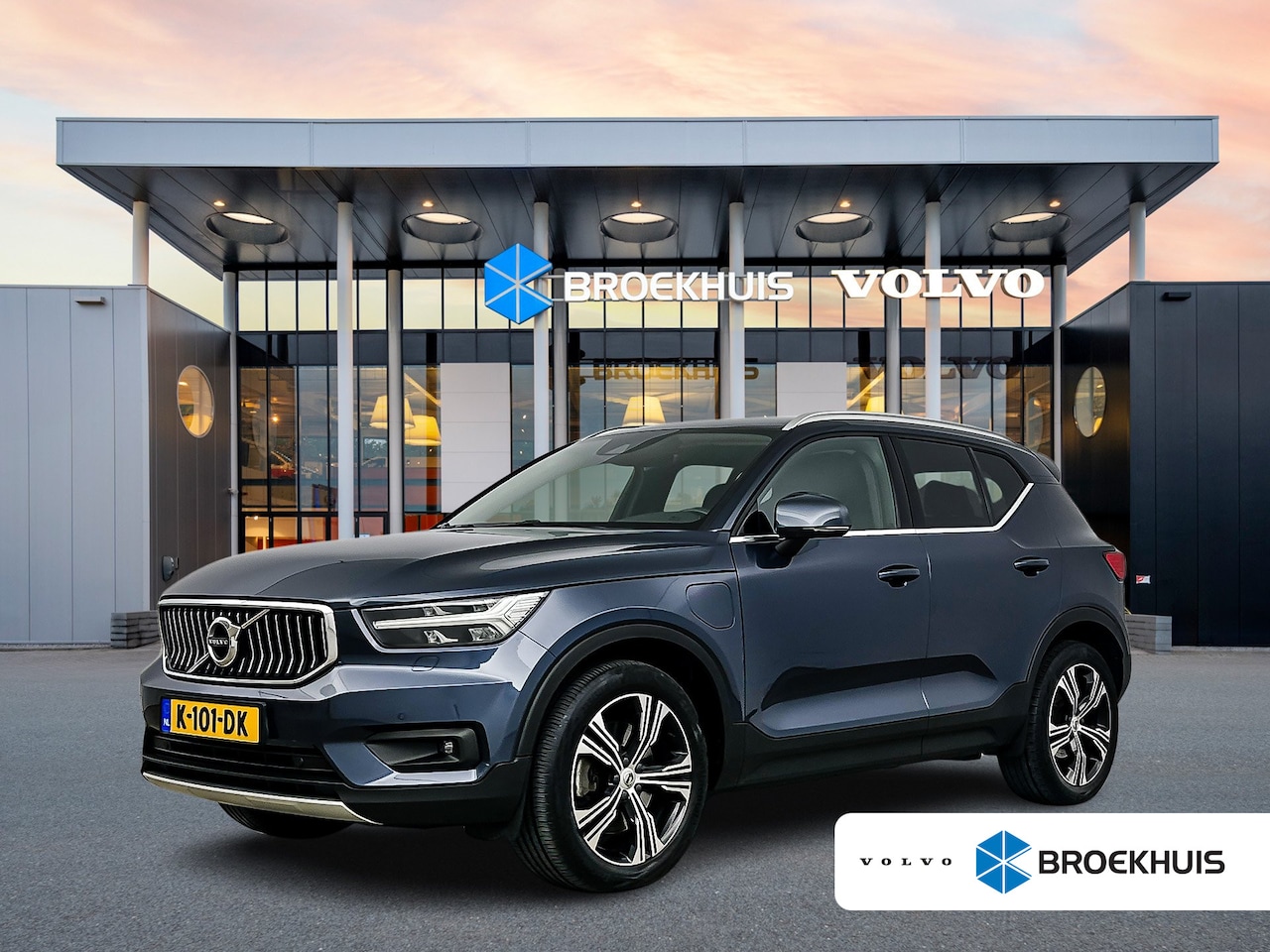 Volvo XC40 - T5 Inscription | 19" | Elektr. verst. Stoelen | Trekhaak | Full LED | Harman Kardon | Park - AutoWereld.nl