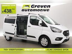 Ford Transit Custom - 2.0 TDCI L2H1 | DC | 6 Zits | Aut. | Airco | Cruise | Camera | Trekhaak | Carplay | 2xSchu
