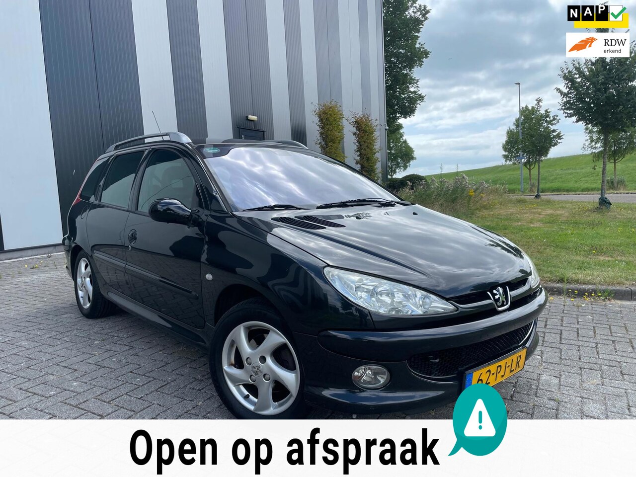 Peugeot 206 SW - 1.6-16V Griffe Automaat-Airco-Leder-Lmv - AutoWereld.nl