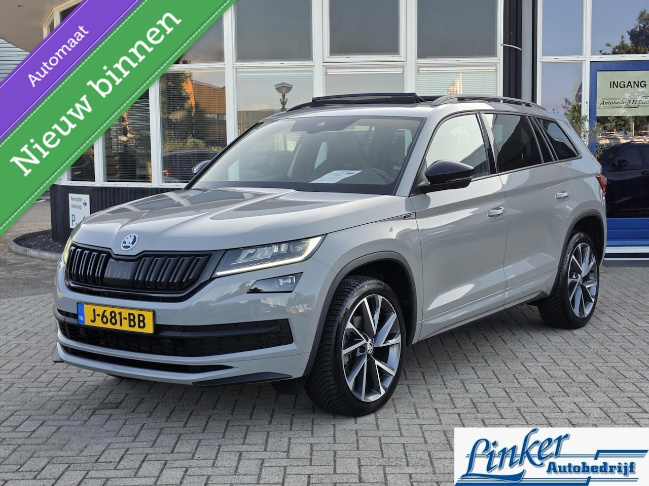 Skoda Kodiaq - 1.5 TSI Sportline Business - NL-AUTO PANO TREKH AUDIO PREMIUM - AutoWereld.nl
