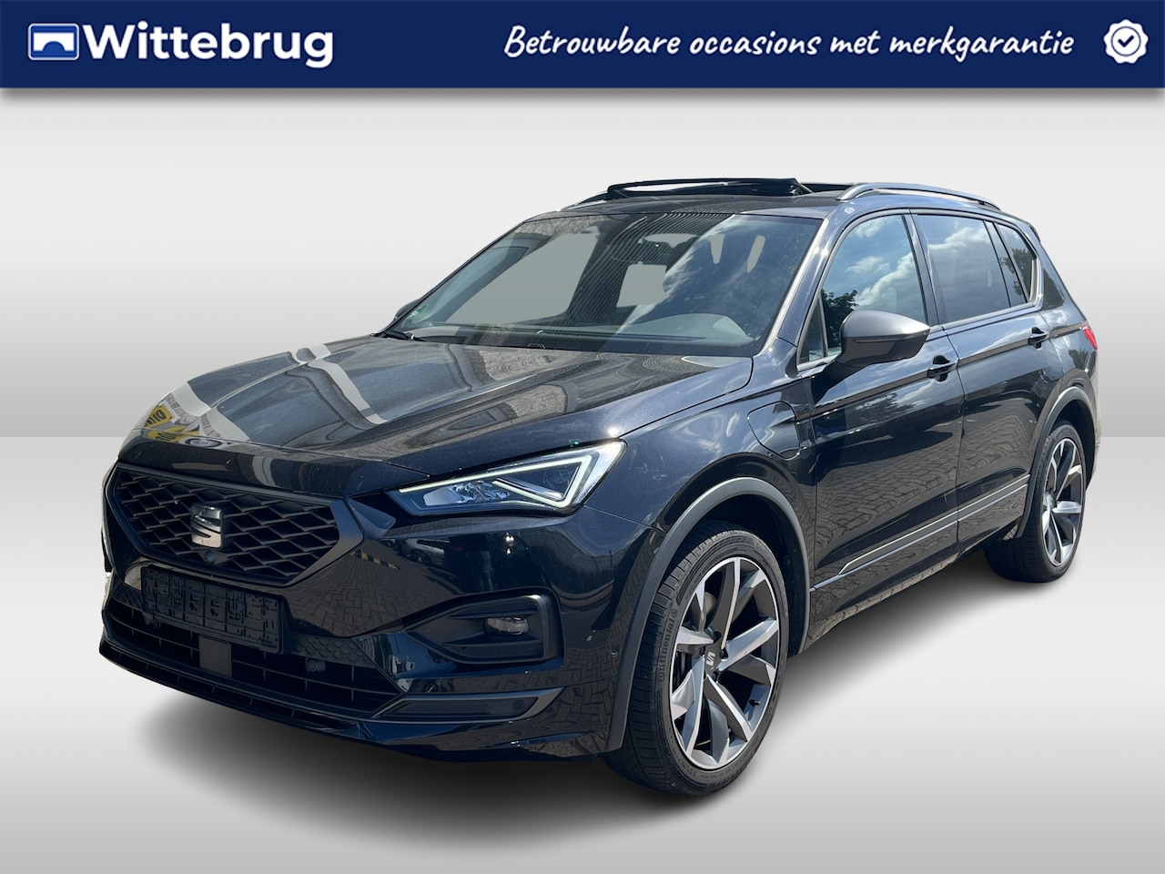SEAT Tarraco - 1.4 TSI e-Hybrid PHEV FR / AUTOMAAT/ PANO/ TREKHAAK/ 245 PK/ PARK.SENSOR.V+A./ 360 CAMERA/ - AutoWereld.nl
