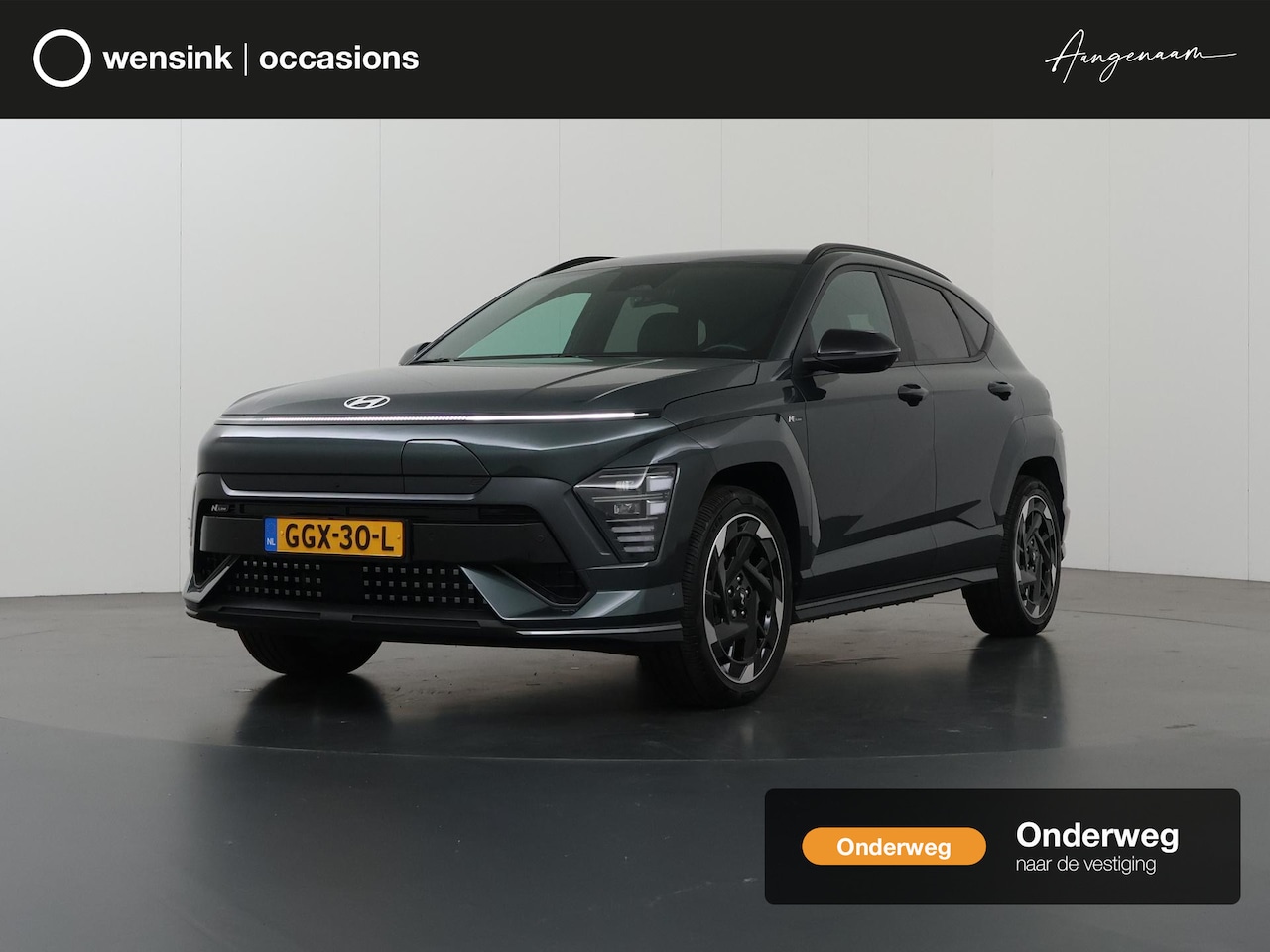 Hyundai Kona Electric - N Line 65.4 kWh | SOH 98% | Widescreen | Ele.verstelbare stoelen + geheugen | Navigatie | - AutoWereld.nl