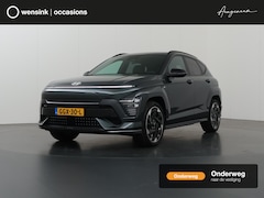 Hyundai Kona Electric - N Line 65.4 kWh | SOH 98% | Widescreen | Ele.verstelbare stoelen + geheugen | Navigatie |