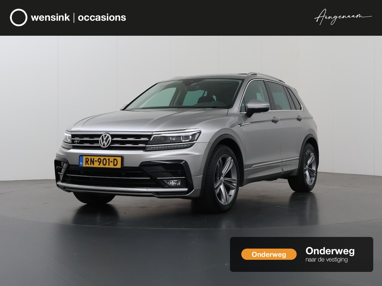 Volkswagen Tiguan - 1.4 TSI ACT Highline R-Line | Sportstoelen | Virtual Cockpit | Navigatie | Camera | Trekha - AutoWereld.nl