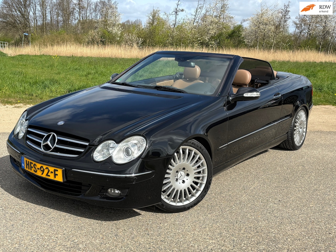 Mercedes-Benz CLK-klasse Cabrio - 350 Avantgarde Aut/Navi/Leder/Pdc/Acc - AutoWereld.nl