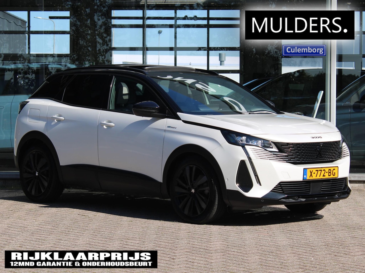 Peugeot 3008 - PLUG-IN HYBRID GT 300 BLACK PACK/FOCAL/PANODAK - AutoWereld.nl