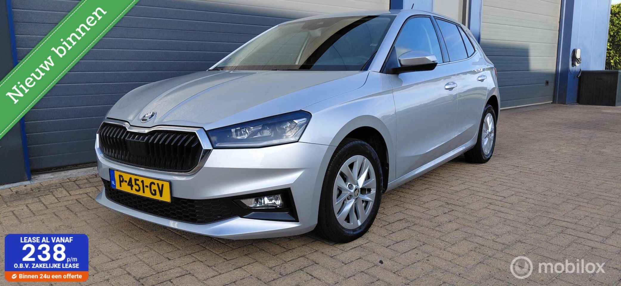 Skoda Fabia - 1.0 TSI ,Stoelverw,Led,Lichtmetaal - AutoWereld.nl