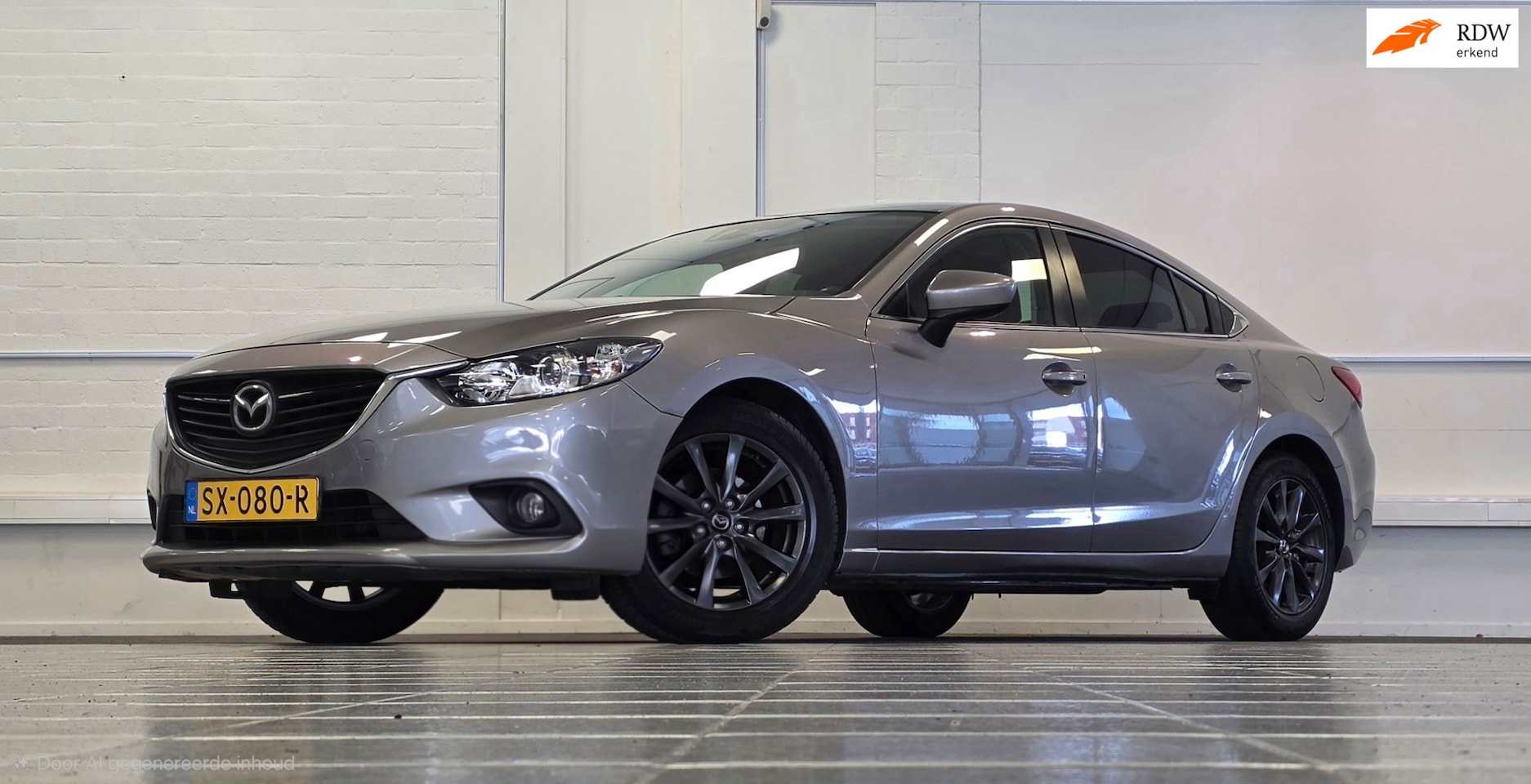 Mazda 6 - 2.0i 16V S Trekhaak Clima 19"LM velgen Garantie Mooi! - AutoWereld.nl