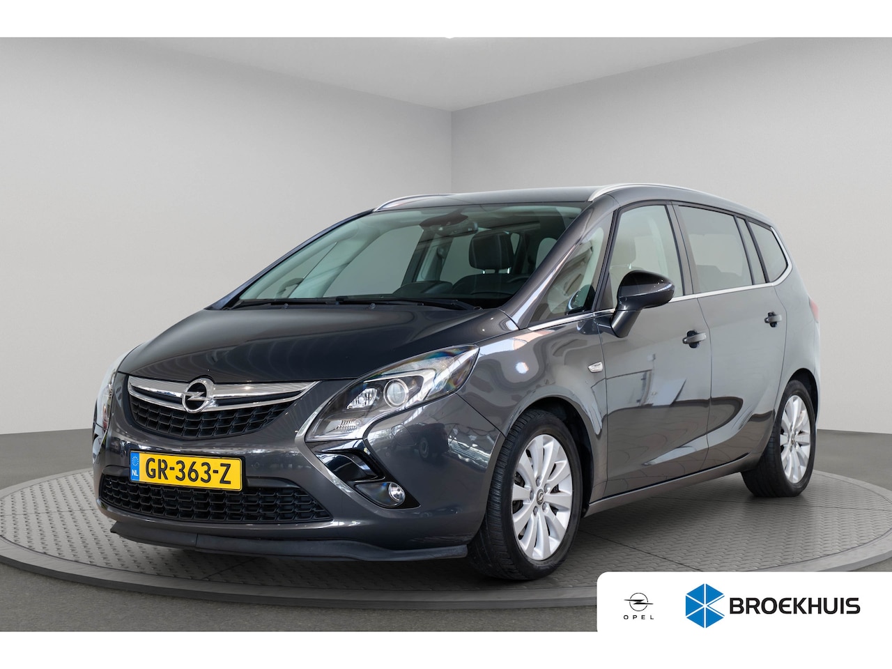 Opel Zafira - 1.4 Turbo Cosmo 7 Persoons | Navigatie | Camera | Climate Controle | Parkeersensoren | AGR - AutoWereld.nl