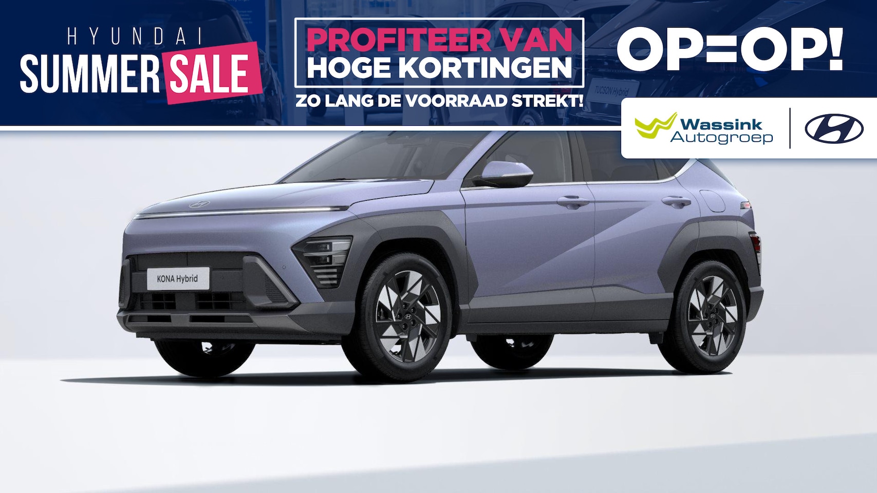 Hyundai Kona - New 1.6 GDI HEV 141pk DCT Comfort Smart - AutoWereld.nl