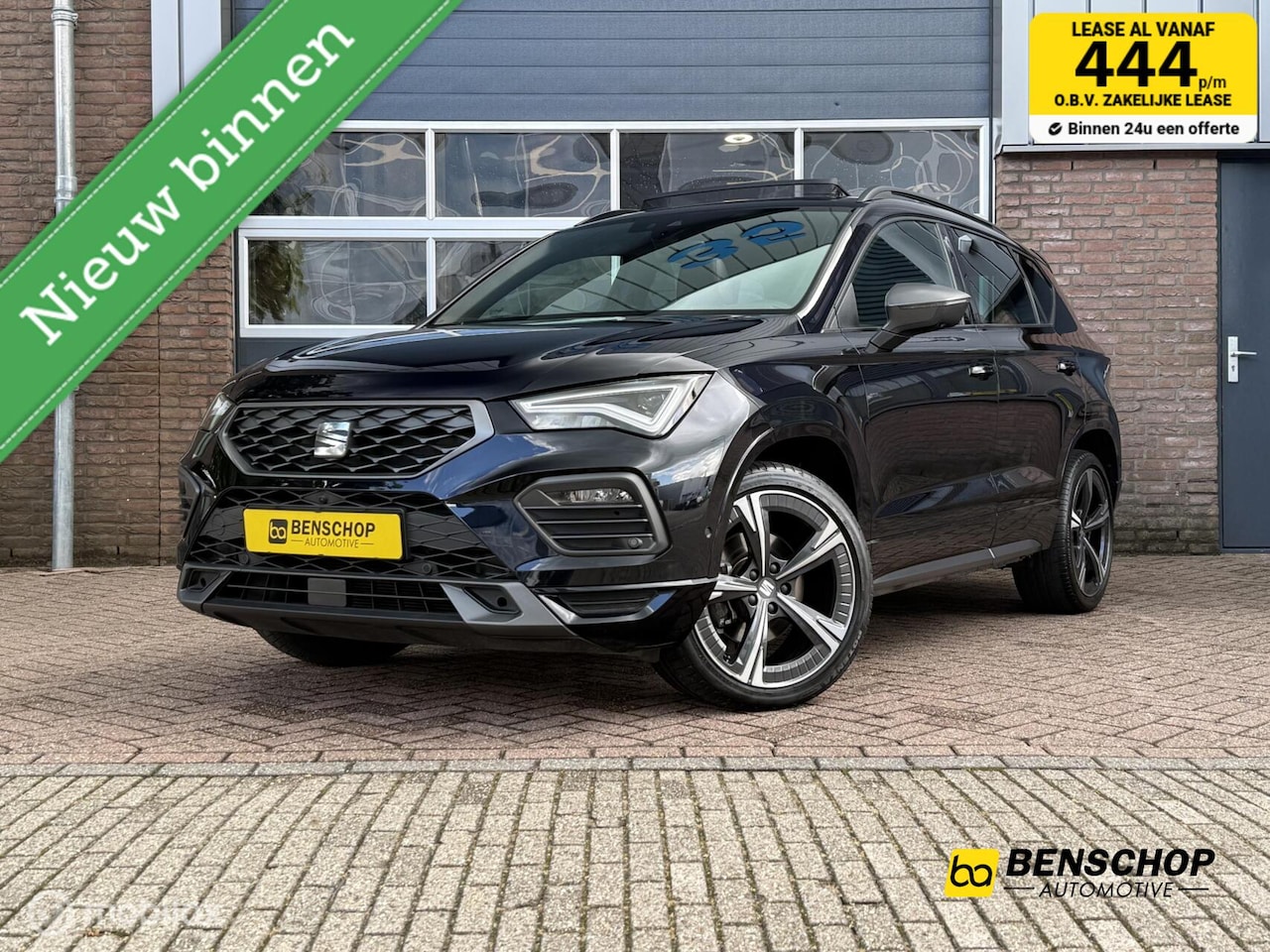 SEAT Ateca - 1.5 TSI FR Panodak Virtual Navi Carplay 360 Camera Memory LED Alcantara Beats Audio - AutoWereld.nl