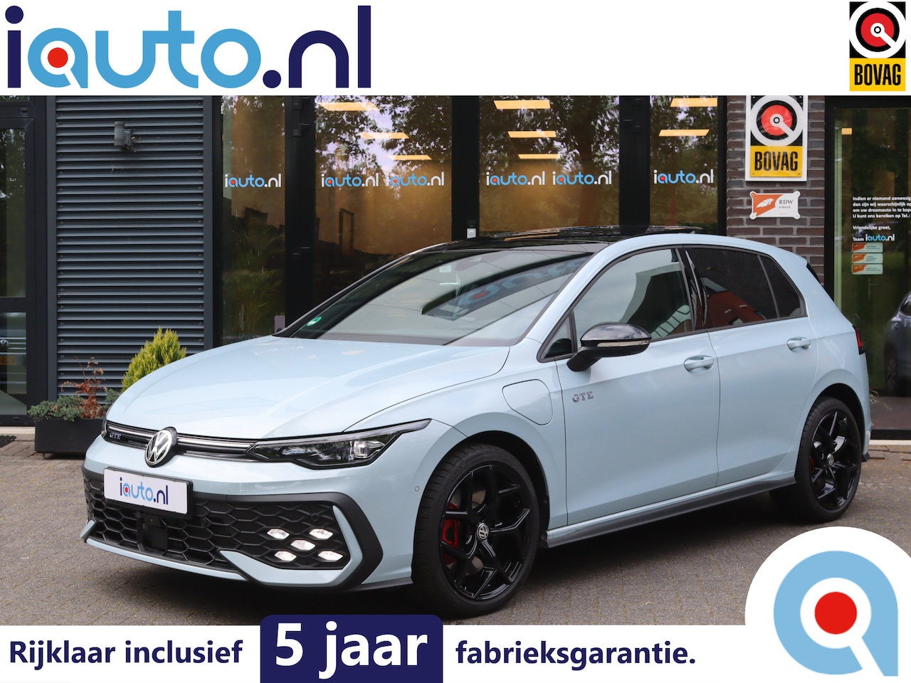 Volkswagen Golf - 1.5 eHybrid 272pk GTE Black Style Pano/IQ.Light/360/Head-up/Dodehoek/18" - AutoWereld.nl