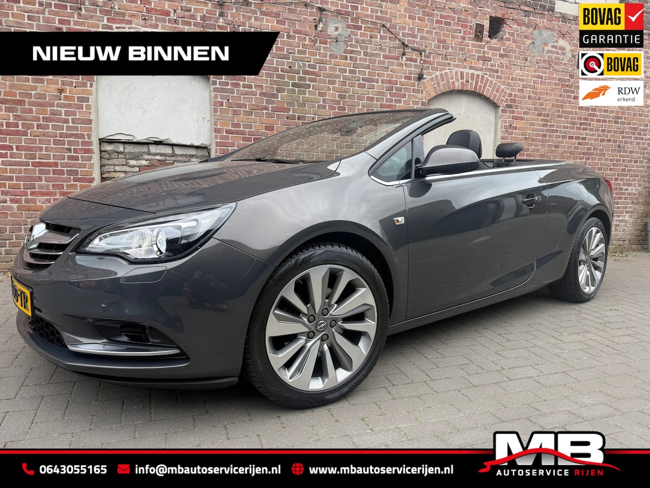 Opel Cascada - 1.6 Turbo Cosmo 1.6 Turbo Cosmo, Full option - AutoWereld.nl