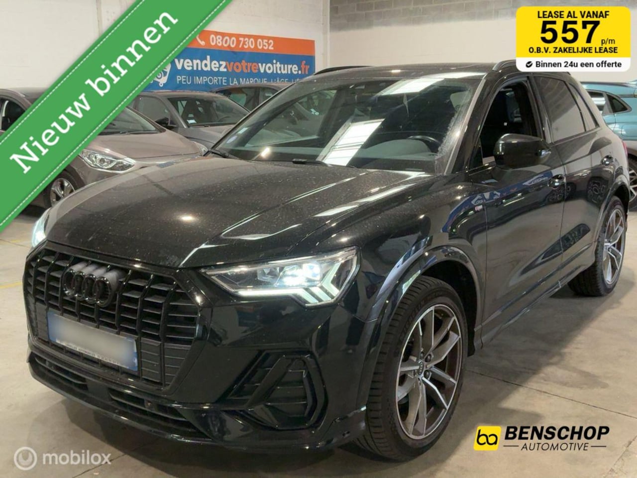 Audi Q3 - 35 TFSI S-line Panodak Alcantara Leer Navi Carplay Camera - AutoWereld.nl