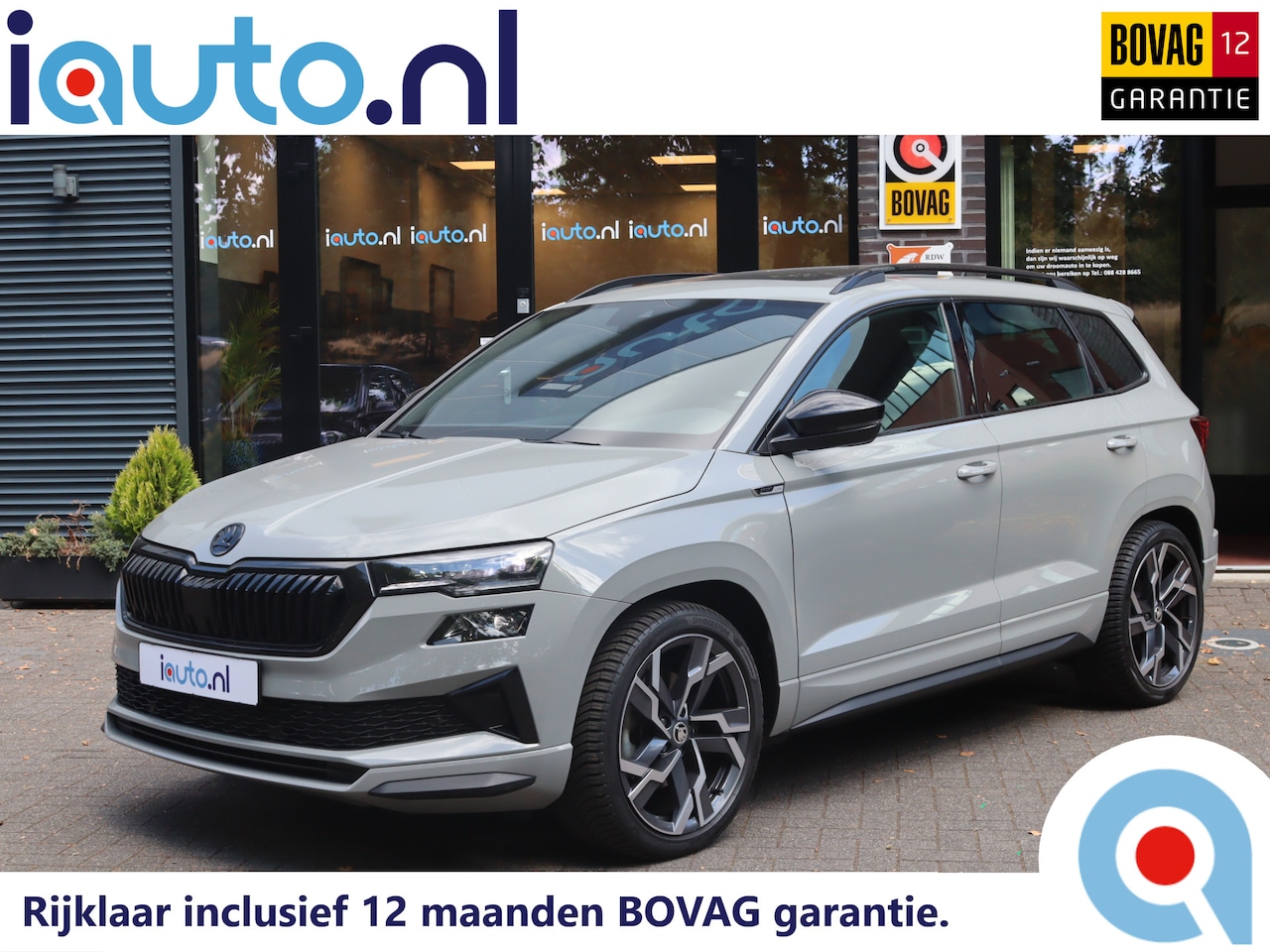 Skoda Karoq - 1.5 TSI ACT DSG Sportline Pano/Navi Columbus/Virtual Cockpit/Camera/Keyless/LED/ACC/18" - AutoWereld.nl