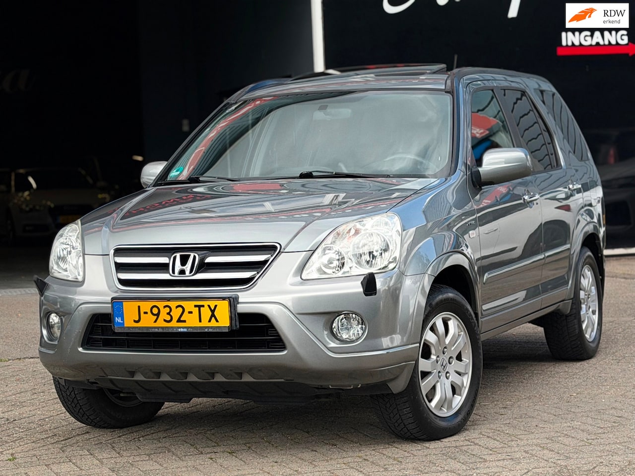 Honda CR-V - 2.0i ES AUTOMAAT OPEN-DAK/LEDER/STOELVERW/CRUISE | NETTE AUTO ! - AutoWereld.nl