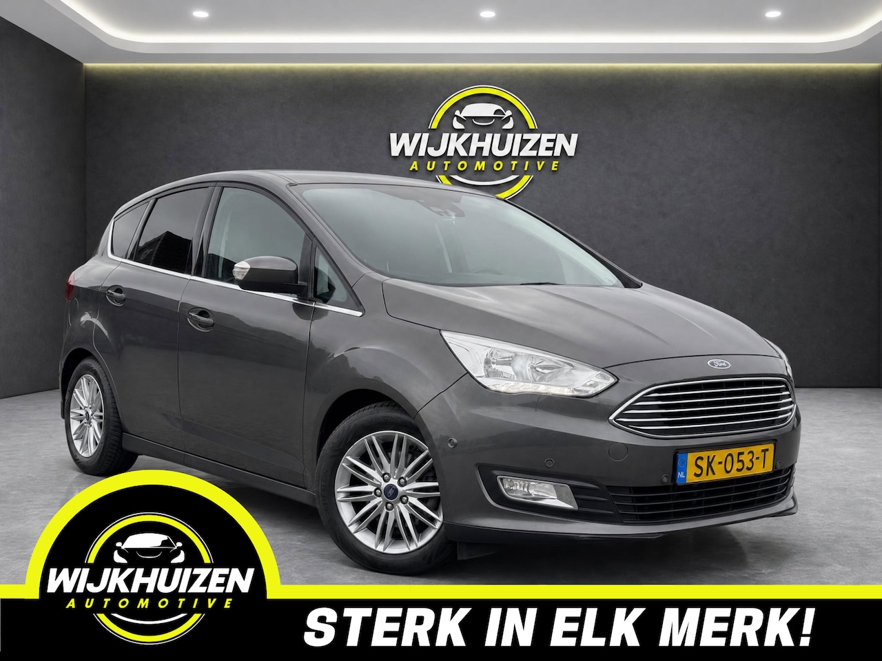 Ford C-Max - 1.0 Titanium met Climate !!! Camera !!! Navigatie !!! Trekhaak !!! - AutoWereld.nl