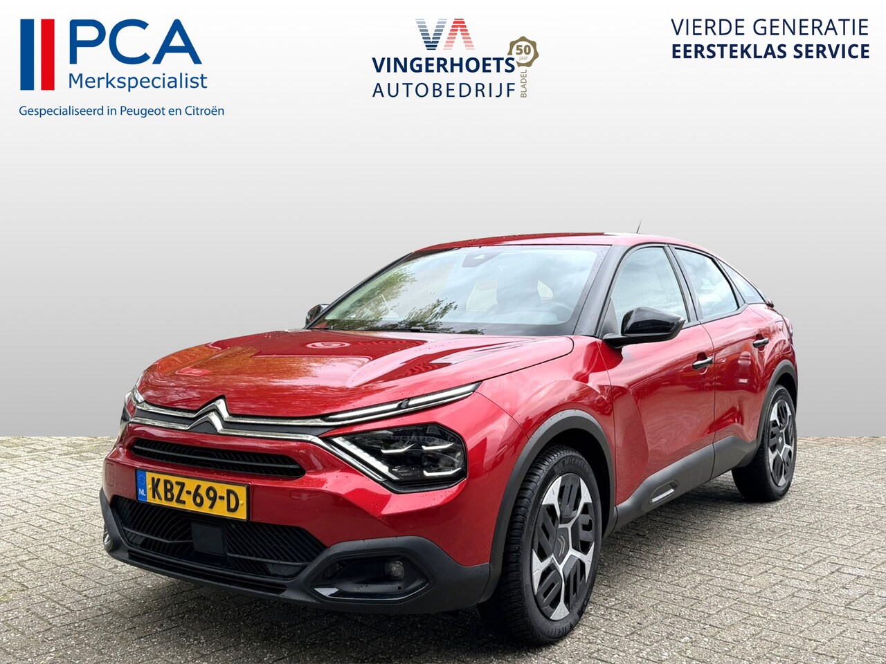 Citroën C4 - Benzine 130 Pk *** Hele Mooie *** KBZ-69-D * Navigatie * Achteruitrij Camera * Climate & C - AutoWereld.nl