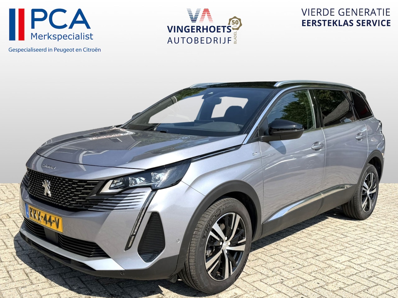 Peugeot 5008 - Benzine 130 Pk ** Automaat ** Luxe GT * 7-Persoons * * Adaptive Cruise Control * Navigatie - AutoWereld.nl