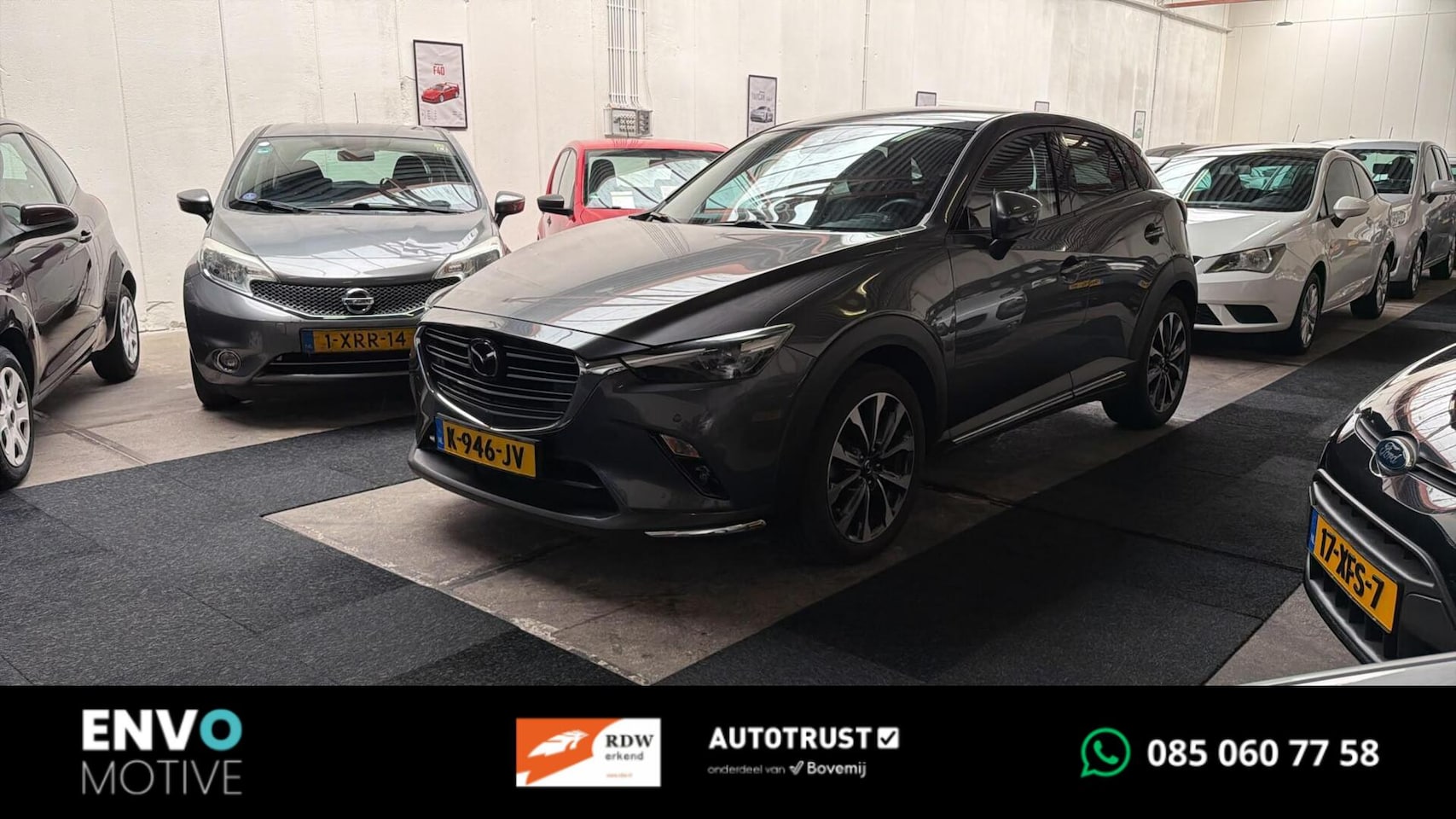 Mazda CX-3 - 2.0 SkyActiv-G 120 GT-M Automaat Navi/Bose/Trekh. - AutoWereld.nl