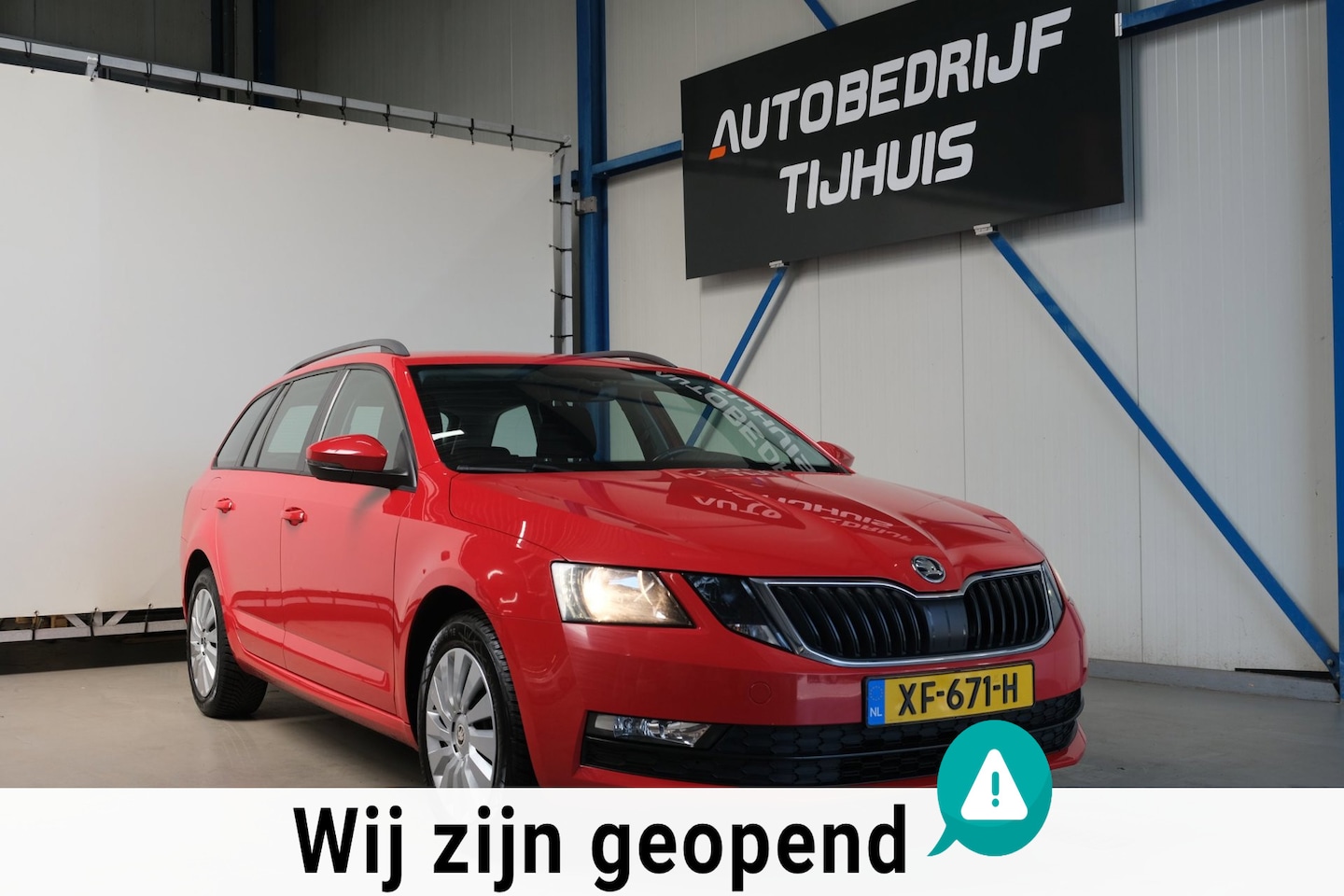 Skoda Octavia Combi - 1.0 TSI Greentech Ambition Automaat - Airco, Cruise, Navi, PDC, Carplay, Trekhaak. - AutoWereld.nl
