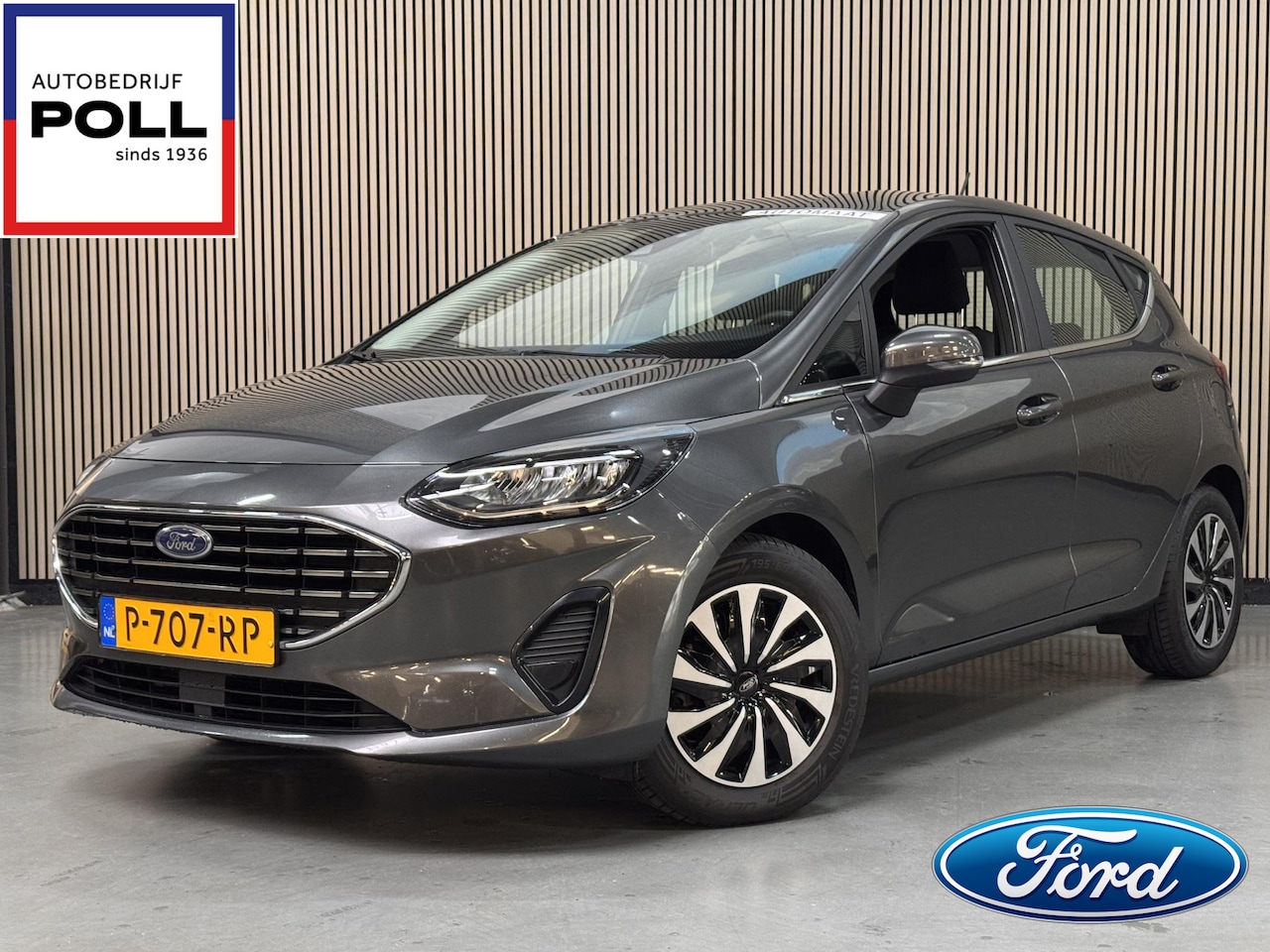 Ford Fiesta - 125pk Eco Hybrid Automaat Titanium Climat Adaptive Cruise Apple Carplay Parkeersensoren 5d - AutoWereld.nl