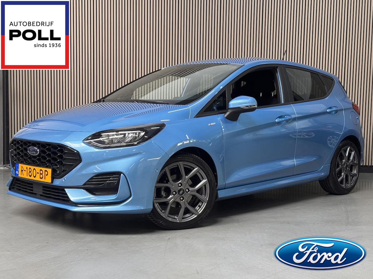 Ford Fiesta - 125pk Eco Hybrid ST-Line Adapt Cruise Camera Parking pack Keyless Dealeronderhouden - AutoWereld.nl
