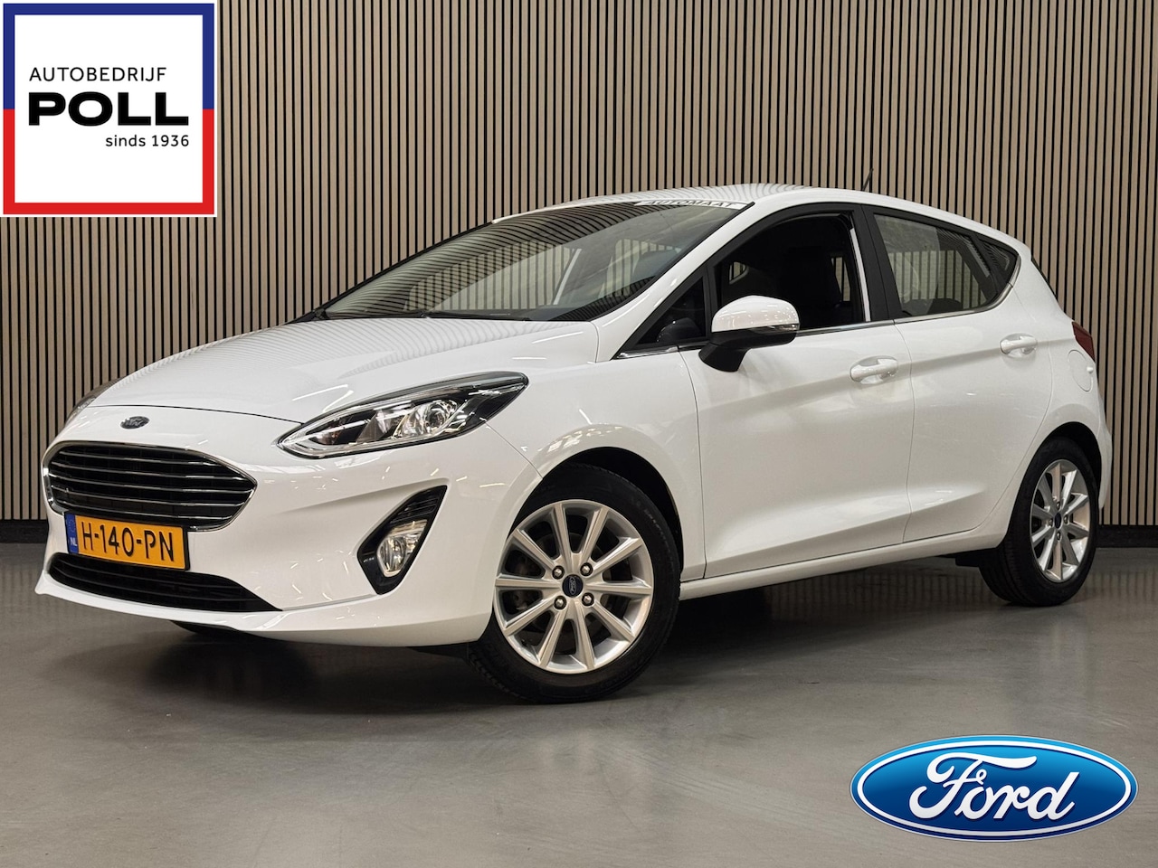 Ford Fiesta - 100pk Titanium Automaat Climat Cruise Apple Car play Parkeersensoren Dealeronderhouden - AutoWereld.nl